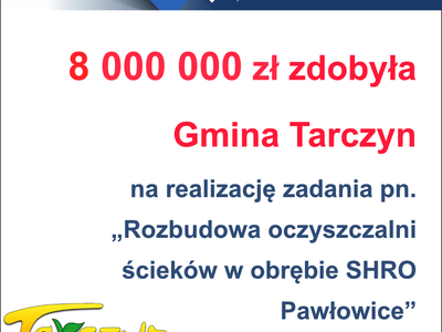 Baner informujący o dofinansowaniu