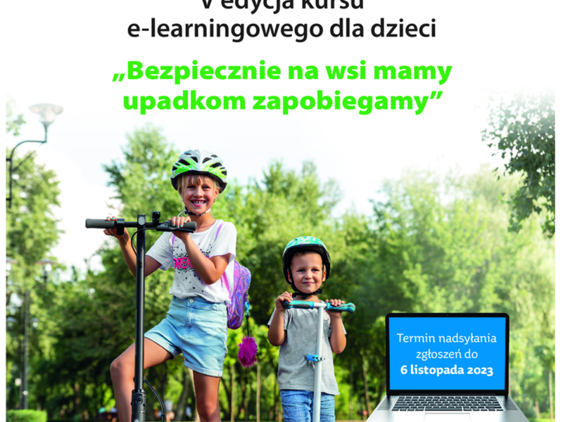 plakat promujący kurs krus