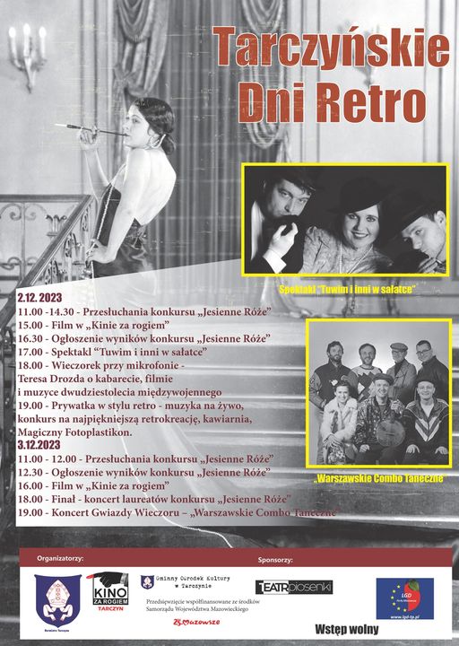 plakat Jesienne Róże