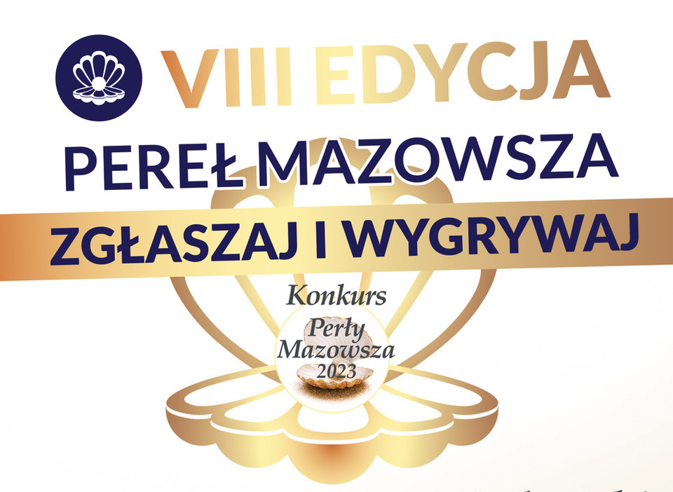 Baner konkursu perły mazowsza