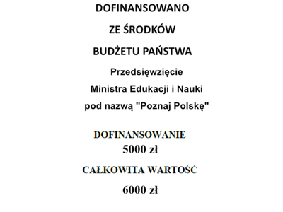 Plakat promocyjny poznaj polskę
