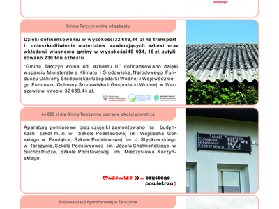 inwestycje w gminie Tarczyn