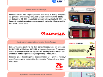 inwestycje w gminie Tarczyn