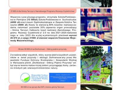 inwestycje w gminie Tarczyn