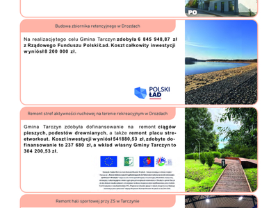 inwestycje w gminie Tarczyn