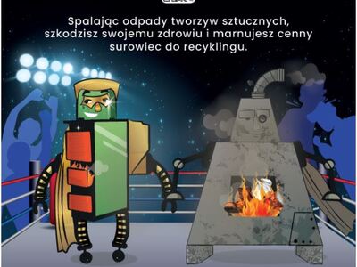 nie spalaj plakat