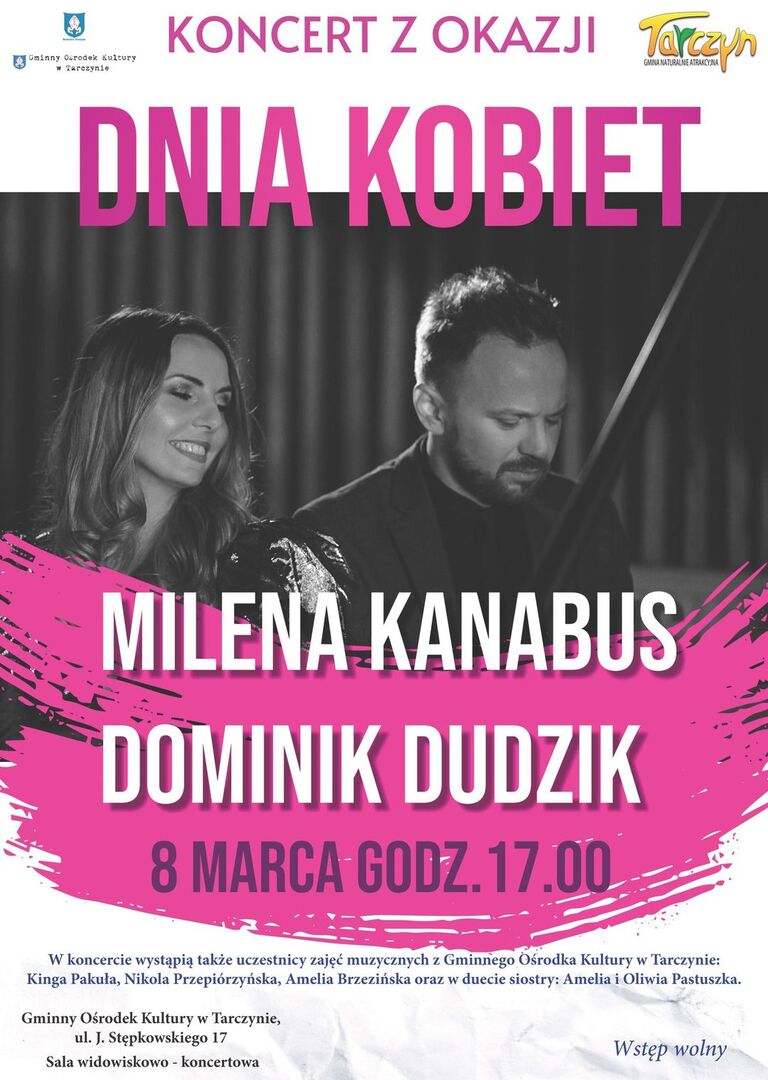 Plakat promujący koncert