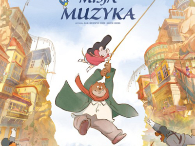 Plakat promujący film Ernest i Celestyna