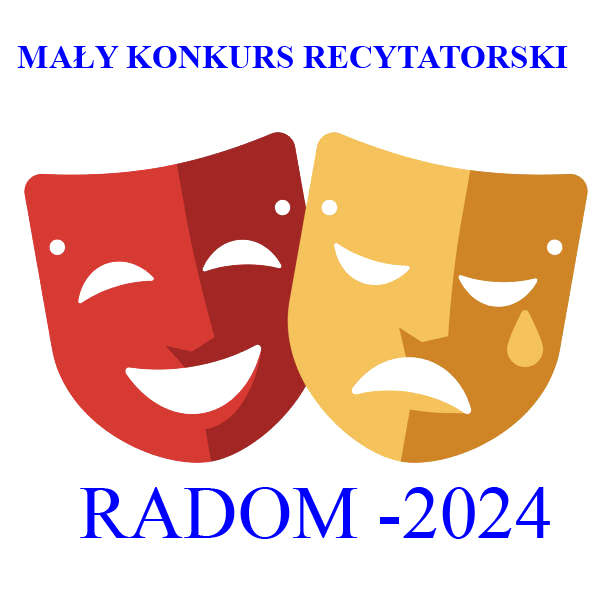 Zdjęcie przestawia dwie maski teatralne