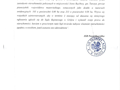 Ogłoszenie
