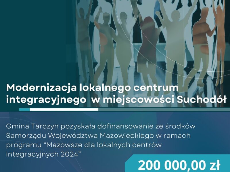 Modernizacja centrum integracyjnego osp Suchodół