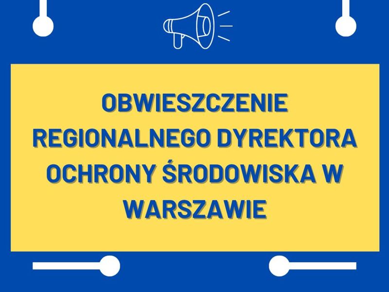 Obwieszczenie