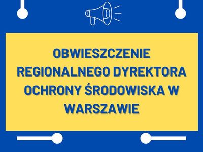 Obwieszczenie