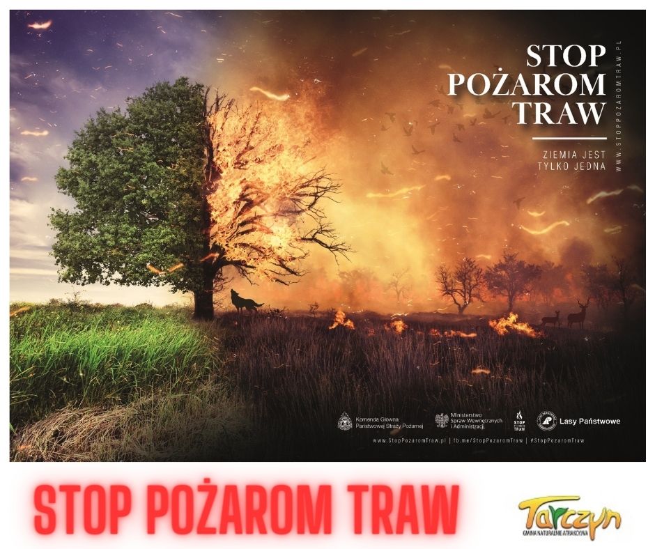 stop pożarom traw