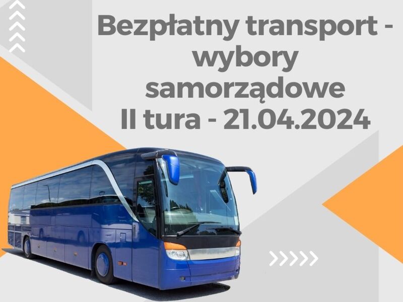 bezpłatny transport II tura