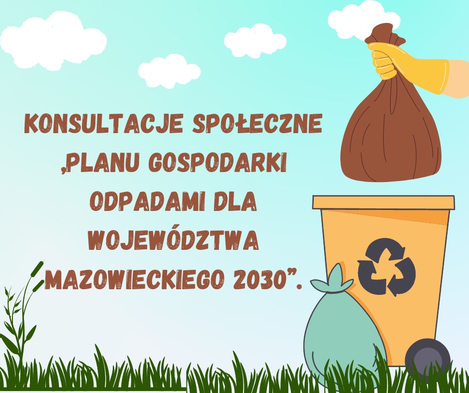 Zdjęcie przedstawia brązowy worek śmieci wrzucany do kosza 