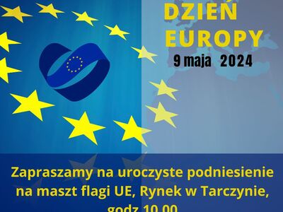 Baner przedstawia żółte gwiazdki na żółtym tle