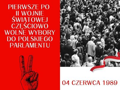 Baner dotyczący 4 czerwca