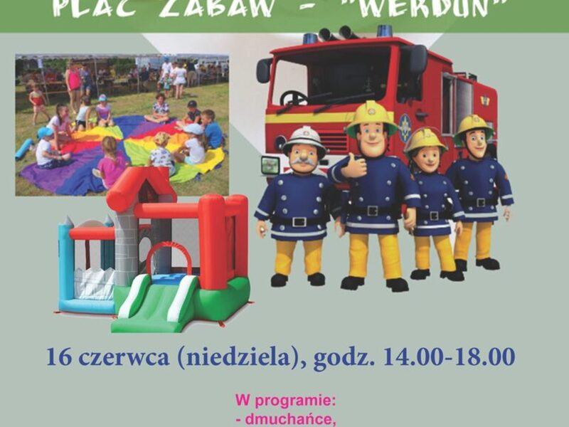 plakat promujący piknik w Werdunie