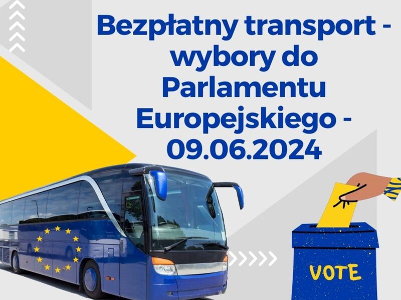 bezpłatny transport wybory PE