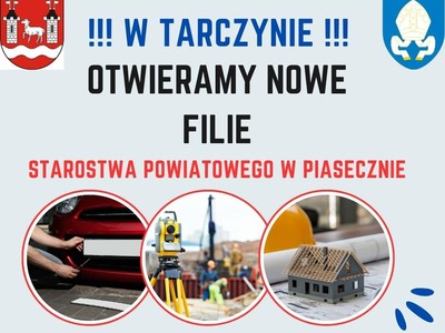 Dwie nowe filie w Tarczynie