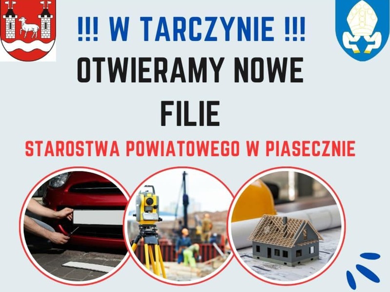 Dwie nowe filie w Tarczynie