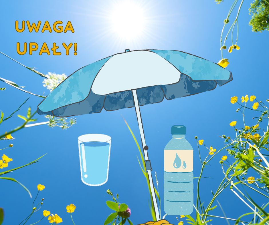 Baner uwaga upały