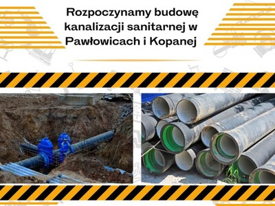 Rozpoczęcie budowy kanalizacji w Kopanej