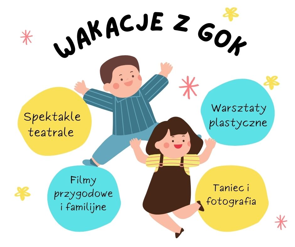 Baner wakacje z GOK