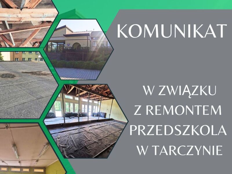 komunikat prtzedszkole