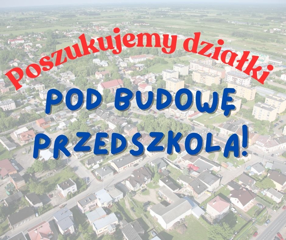 Działka na Przedszkole
