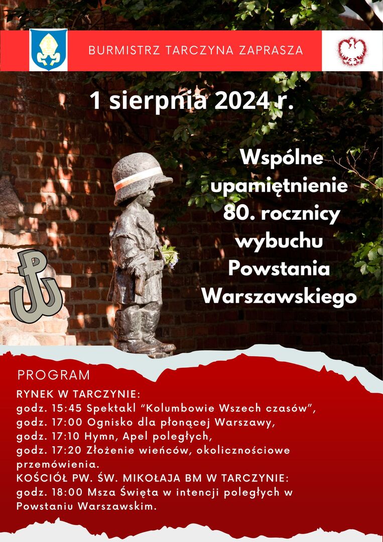Obchody 80. rocznicy Wybuchu Powstania Warszawskiego
