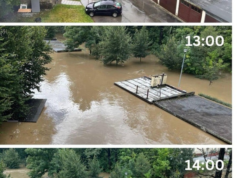 powódź