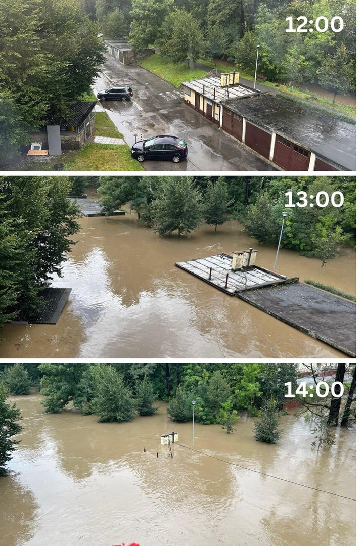 powódź