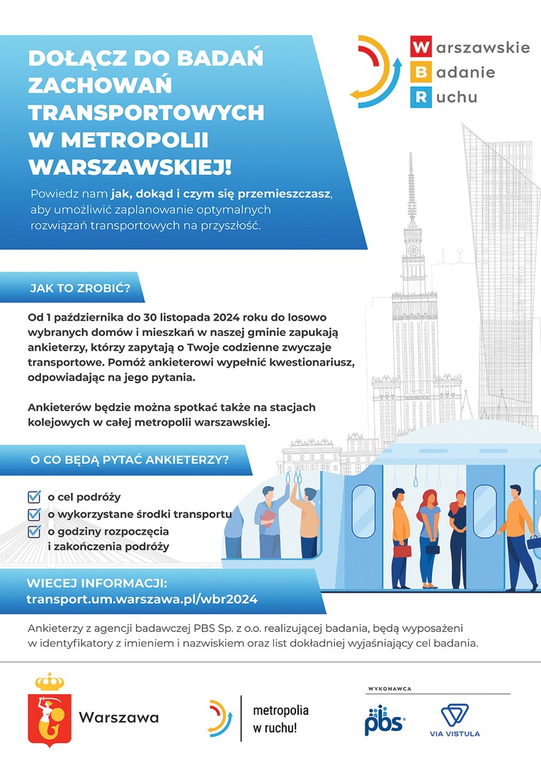 Badanie ruchu metropolii warszawskiej