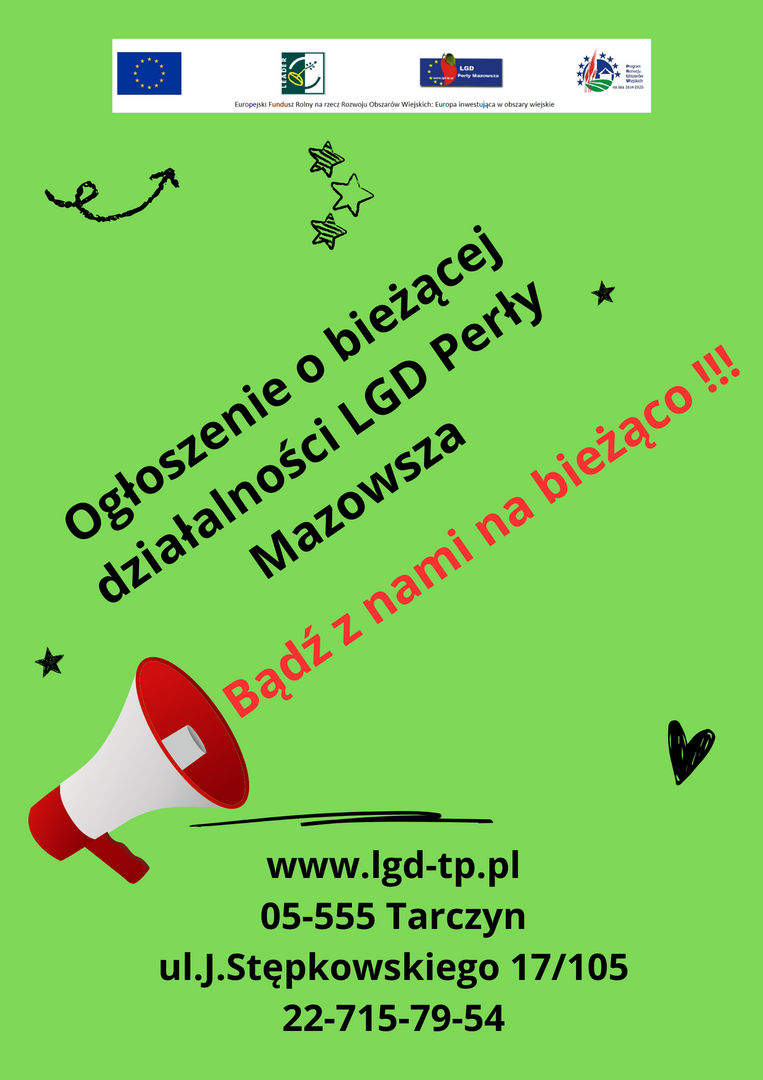 Ogłoszenie o bieżącej działalności