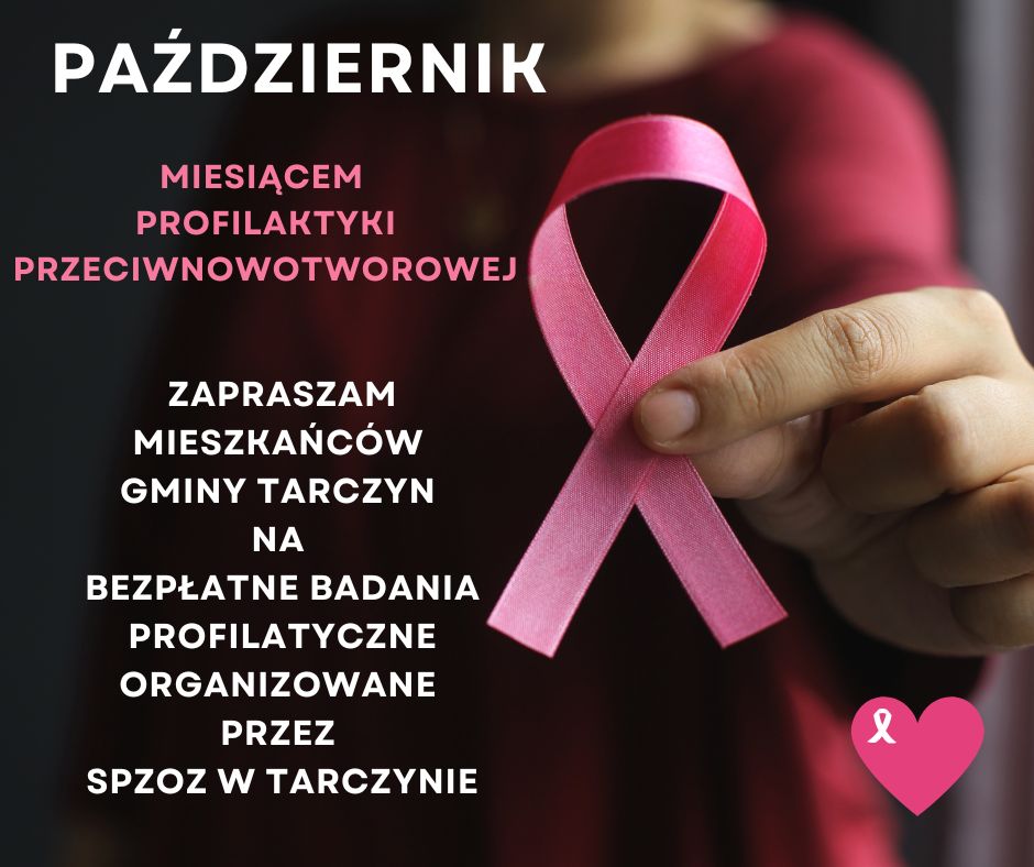 październik miesiącem profilaktyki