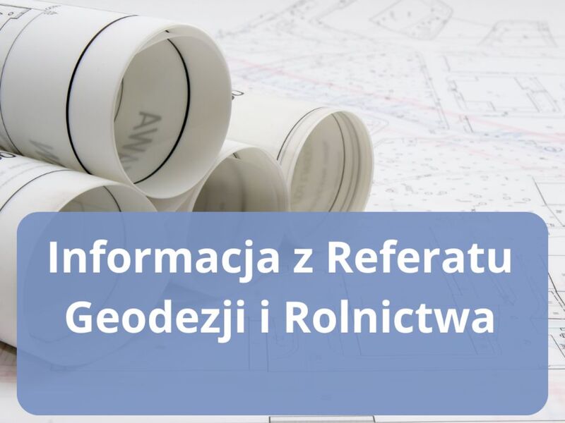 informacja z Rolnictwa