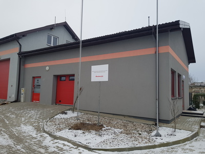 Garaż OSP Lipowiec Kościelny
