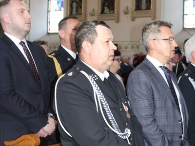 Przedstawiciele ZOSPRP, Urzędu Marszałkowskiego, PSP
