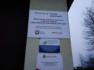 OSP TABLICA INFORMACYJNA