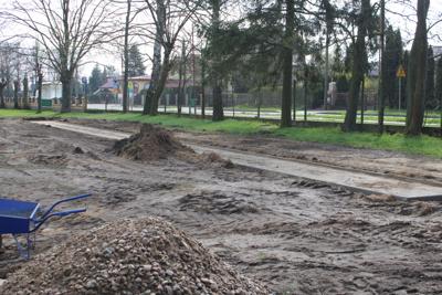 Prace przygotowawcze do położenia nawierzchni