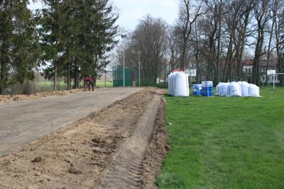 Prace przygotowawcze do położenia nawierzchni