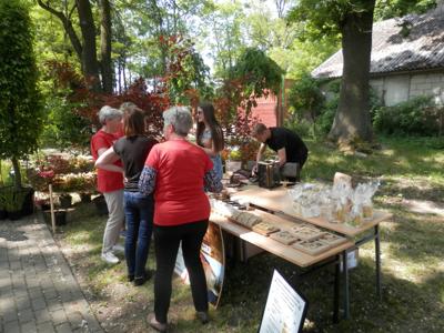 Stoisko pszczelarskie