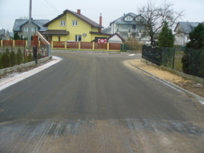 Przebudowa drogi gminnej Nr G230202W
