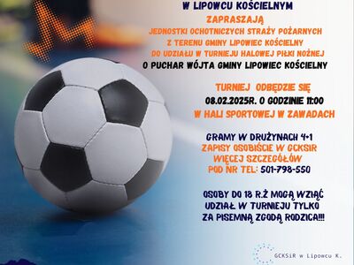 Turniej Halowej Piłki Nożnej dla OSP