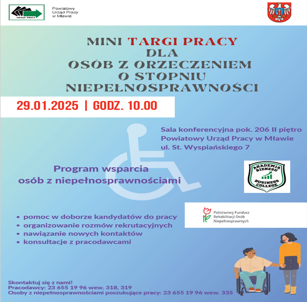 mini targi pracy mława