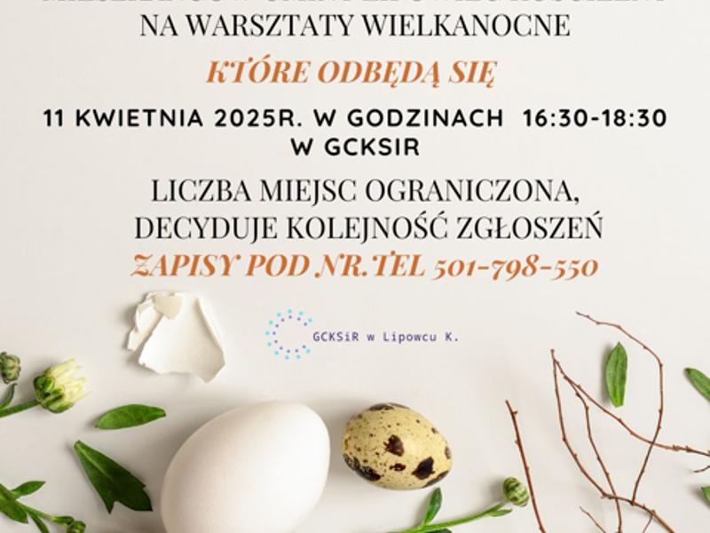 WARSZTATY WIELKANOCNE