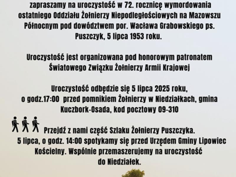 Zaproszenie na Niedziałki