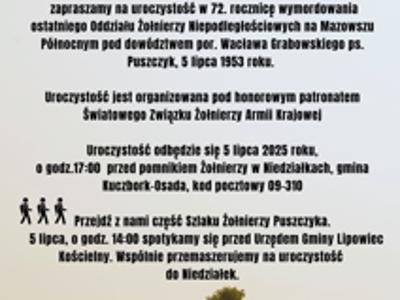 Zaproszenie na Niedziałki